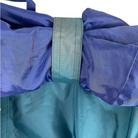 Helly Hansen Mens Large Packable Adjustable Rain Wind Full Zip Jacket Blue Flaws - Picture 12 of 16